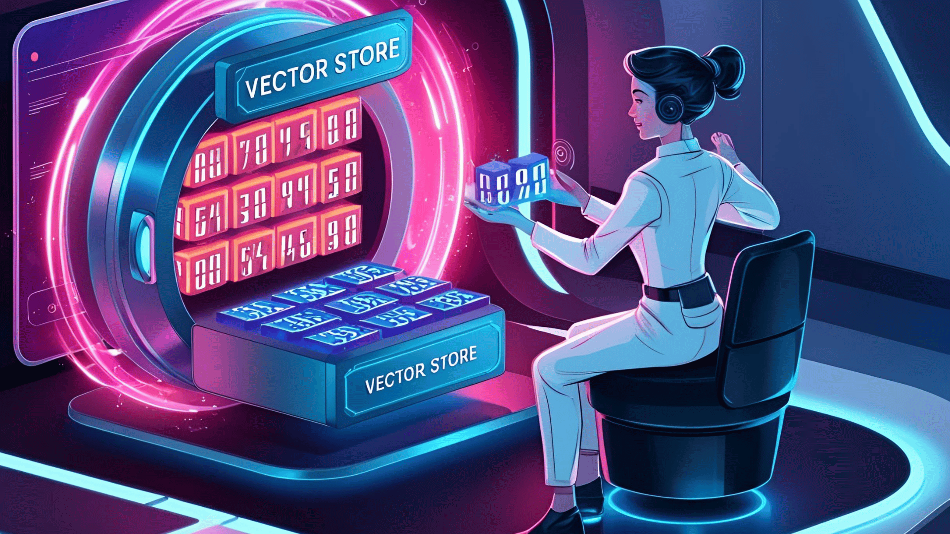 แปลงข้อความเป็นเวกเตอร์ด้วย Embedding & Vector Store